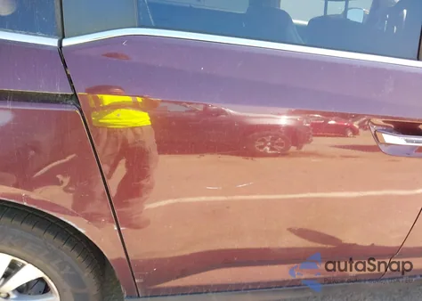 2015 Honda Odyssey Ex-L из США, поврежденный, VIN 5FNRL5H66FB010496